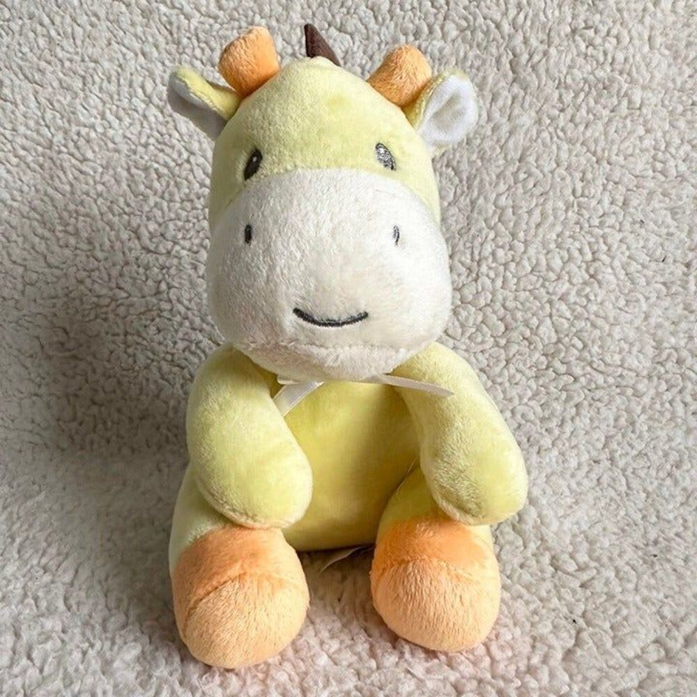 Kid’s Preferred Yellow Giraffe Baby Toddler Plush Lovey Small 8” Stuffed Animal